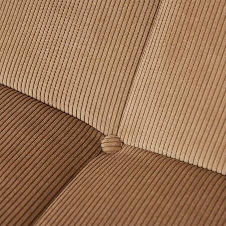 Fotel wypoczynkowy outdoor corduroy rib brown