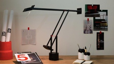 Lampa biurkowa Artemide Tizio Micro czarna