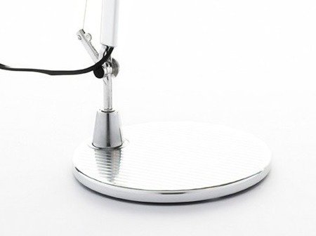 Lampa biurkowa Artemide Tolomeo Micro srebrna