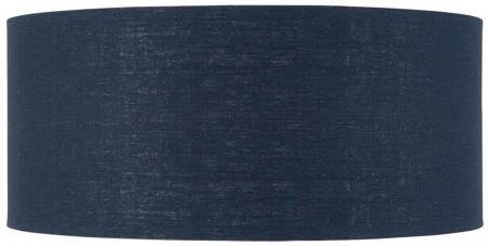 Lampa podłogowa Kilimanjaro bambus 129cm/ abażur 60x30cm, lniany blue denim