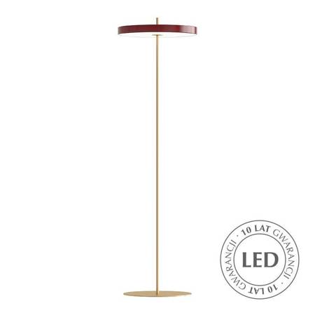 Lampa podłogowa UMAGE ASTERIA FLOOR czerwona