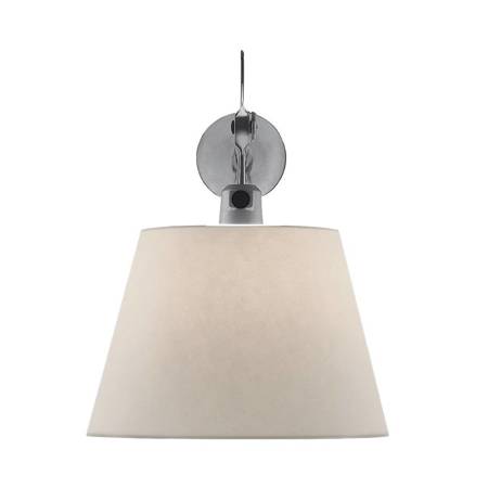 Lampa ścienna Artemide Tolomeo Parete 32 cm perłowa