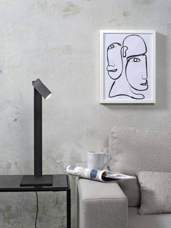 Lampa stołowa Zurich 48cm czarna