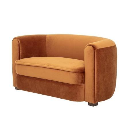 Sofa Bloomingville MALALA pomarańczowa