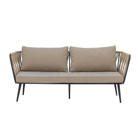 Sofa Bloomingville PAVONE FIRE-RESISTANT brązowa