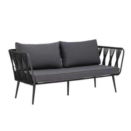 Sofa Bloomingville PAVONE czarna