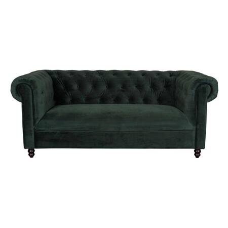 Sofa CHESTER VELVET ciemna zieleń