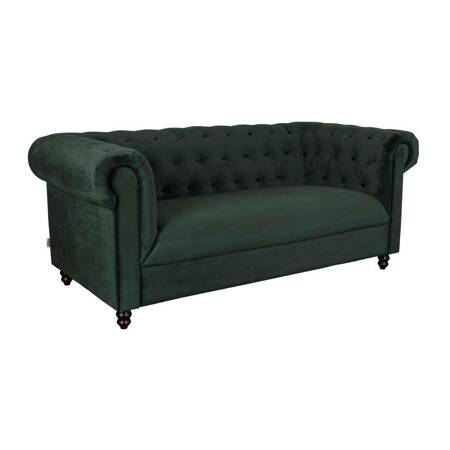 Sofa CHESTER VELVET ciemna zieleń