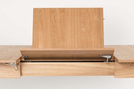 Stół Zuiver GLIMPS 180/240x90cm rozkładany brązowy