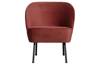 Fotel RODEO velvet chestnut